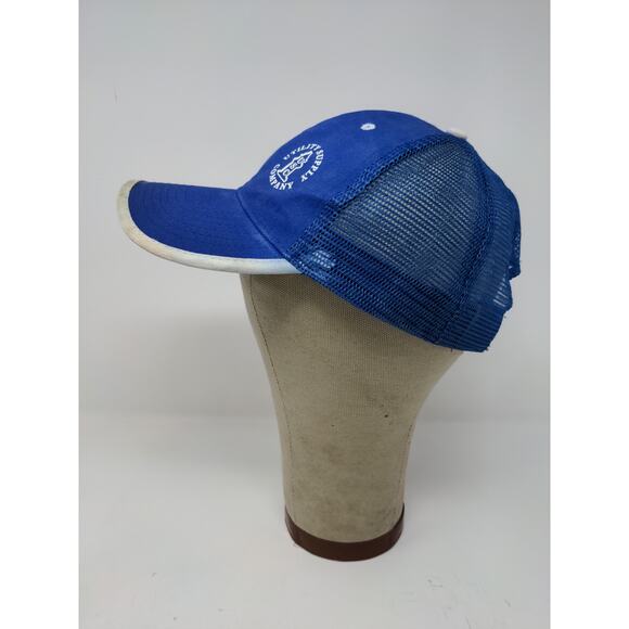 Utility Supply Company Mesh Back Strapback Hat Prime Cap Blue - Picture 4 of 10